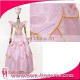 Deluxe Pink Fairy Tale Elf Cartoon Costume For Women Adult Sexy Christmas Costume thumbnail-4