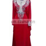 Royals Wholesale Hot Red Designer Jalabia Kaftan 144