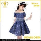 2017 Factory direct supply hot selling hand made baby girl dress baby frocks