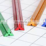 15cm Multicolor Aluminium Triangular Scale Ruler thumbnail-5