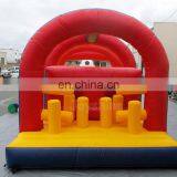 Football Theme Inflatable Obstacle Course Challenge Sports Game For Sale thumbnail-5
