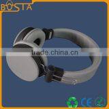 Top Quality Funny Stylish Popular Unique Design Cool Grey Leather Headphone thumbnail-4