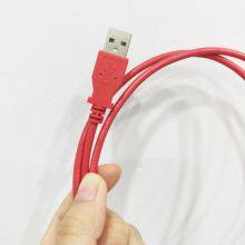 USB-C to USB A Cable Data Transfer Braied Red Color USB 3.1 to USB 2.0 A Cable for Phone Fast Charging thumbnail-5