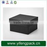 Handmade With Pillow Inside Paper Black Single Watch Box,Watch Gift Box thumbnail-4