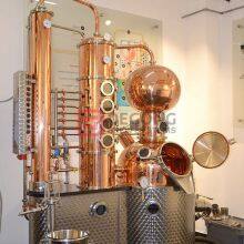 DEGONG 1500L Whiskey Vodka Gin Copper Distillery Equipment For Sale thumbnail-5