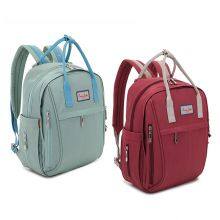 Fashion Korean Canvas Backpack Latest Style Durable Anti Theft Bag Multi Foldable Cheap Pregnant Mother Backpack CLG18-1673 thumbnail-5