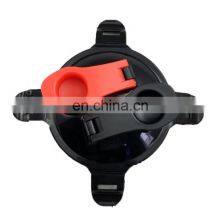 Custom Logo BPA Free Double Mixer Gym Protein Shaker Bottle for Sale thumbnail-3