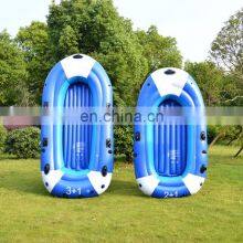 Hot Sale 225*CM*127cm Blue Green PVC Thickened 3 People Fishing Inflatable Kayak