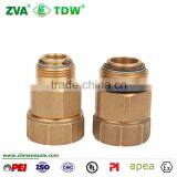 Brass Fuel Hose Swivel Connector With BSPT NPT thumbnail-1