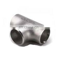 Butt Welding Pipe Fittings Carbon Steel Sch40 Equal Tee for Oil Gas Pipelines thumbnail-1