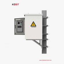 Pole-mounted Outdoor Electrical Cabinet With Air Conditioning and Distribution Unit thumbnail-2