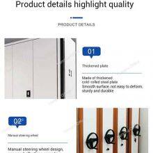 China Factory Wholesales Efficient & Secure Compact Storage Units With Manual Steering for Easy Operation in Offices, Warehouses, and Libraries thumbnail-3