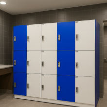 Changing Room HPL Lockers / Phenolic Locker /Compact Fiberboard Locker