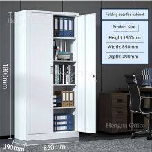 Armoire à dossiers en métal moderne de grande capacité avec étagères réglables pour bureau et école - Cadre ultra-mince - ODM/OEM thumbnail-4