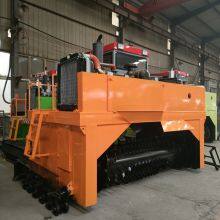 Crawler-Type Compost Turner Machine for Organic Fertilizer and Food Waste Management thumbnail-5