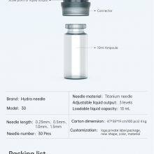 Original Manufacturer HN30 Microneedling Mesotherapy Dermastamp Micro Hydra Needle Derma Stamp Roller Face Serum Applicator Pen thumbnail-5