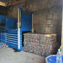 Waste Carton Compress Plastic Cardboard Waste Paper Cardboard Horizontal Baler Machine thumbnail-4