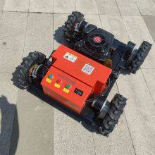 Industrial CE EPA Approved Single Cylinder Gasoline Engine Blade Rotary Wireless Remote Control Robotic Mower thumbnail-3