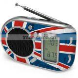 Unique Deluxe UK Flag Multiband AM FM SW Personal Portable Radio thumbnail-2