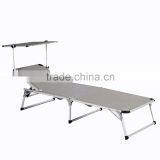 Folding Portable Beach Chair Sun Shade Outdoor Sunshade Beach Chair With Sun Canopy thumbnail-2