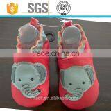 Lovely girl boy kids sheep leather baby soft sole cartoon shoes