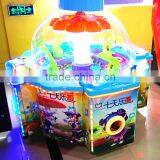 2106 Sinoarcade Nice Dedicated Gumball Claw Machine Game Amusement Park 4 Players Coin Operated Simulation Game Machine for Kids thumbnail-4