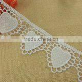 Fancy Emboridery Lace for Ladies Sweater Neckline --- H1665 thumbnail-2