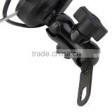 12V Bicycle Motorcycle Phone GPS Stand Holder USB Charger Power Outlet Socket For 3.5-6 Inch Mobile Phone thumbnail-5
