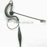 2 Way Radio Type Stereo Earset for Walkie Talkie