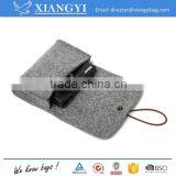 Portable Cheap Felt Coin Bag Wallet Bag Purse Camera Bag for Change Camera Phone Charger thumbnail-2