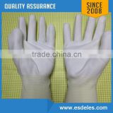 Alibaba Gold Supplier antistatic pu palm coating glove