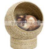 Unique Cat House Banana Leaf Cat Furniture Bed Natural Handmade thumbnail-1