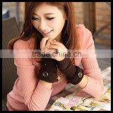 Button Warmers Gloves - Womens Fingerless Gloves - Wrist Warmers - Texting Gloves 7 Colors at Stock thumbnail-4