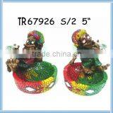Polyresin Rasta Ashtray thumbnail-1