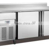 Stainless Steel Counter Refrigerator/kitchen Workbench Freezer thumbnail-1