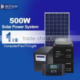 Grade A Solar Panel Polycrystal 500w Solar Pv Module 36V on Grid off Grid