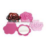 Wedding Favors Cheap Plastic Rose Flower Pocket Mirror thumbnail-2