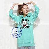 China Supplier Custom Women Hooded Sweatshirt With Embroidered thumbnail-3