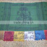 Ganesha Hand Printed Scarves Pareo Sarongs