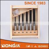 Wooden Case 6 PCS Set Morting Bits