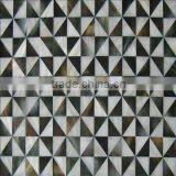 Triangle Freshwater Shell and Black Lip Shell Mosaic Tiles