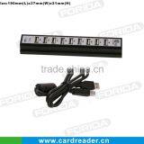 10-port Usb2.0 Usb Hub With High Speed