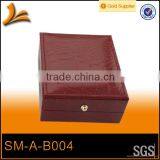 Supplier Wholesale Any Color is Available and 90*90*45mm A-B003 Leather Box