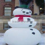Fiberglass or Silicon Rubber Cartoon Snowman Christmas Statues