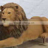 Vivid Animal Statue Fiberglass Lion