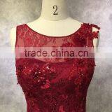 Custom Popular Newest Hot Sell High Quality See Through Evening Dresses thumbnail-5