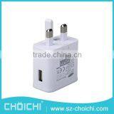 Hot Selling Universal EP-TA10UWE White Wall Charger UK 3pin Plug for Samsung