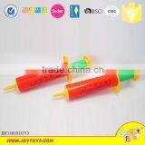 New design plastic cylinder needle water gun toy