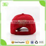Promotional Red Unisex Six Panel Custom Adults Sports Baseball Cap thumbnail-5