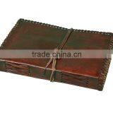 Leather Journal With God's Eye Abstract Stone Handmade Leather Diary Sketchbook thumbnail-3